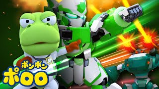 ポンポンポロロ | スーパーヒーロークロン | ポロロ歌 | 童謡 キッズソング | 人気童謡