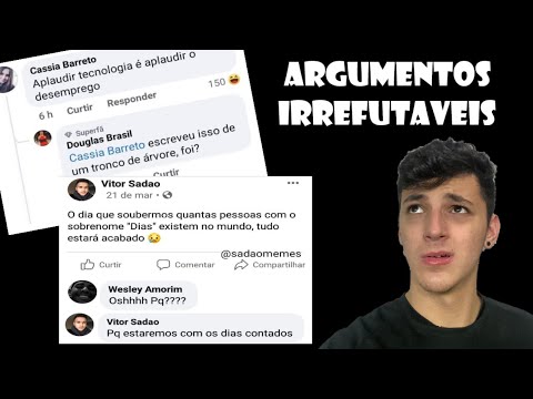 ARGUMENTOS IRREFUTAVEIS