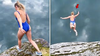 30 Moments Filmed Seconds Before Disaster!