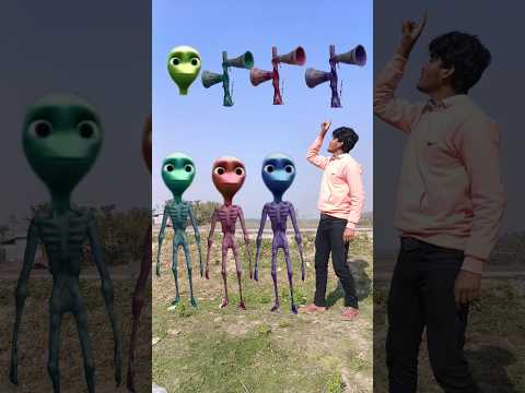 green purple, red & blue siren vs Me correct head matching new game - magical video | #viral#vfx