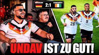 🇩🇪 Deutschland schlägt Elfenbeinküste 2:1 😱❗️ UNDAV trifft doppelt! 🔥