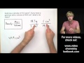 Solving Density Practice Problems
