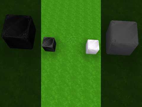 KHỐI VÀNG ĐEN VS KHỐI TITAN #miniworld