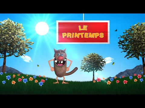 Foufou - Apprendre Les Saisons : Le printemps (Learn the seasons: Spring) 4K