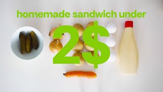 $2 Potato Sandwich