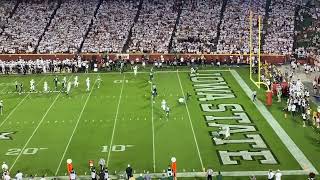 Jayden Higgins TD reception vs Baylor