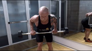 Langhantel-Rudern vorgebeugt