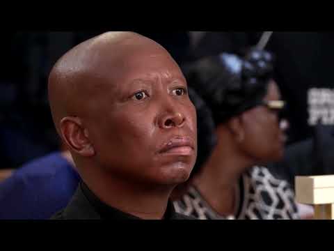 YouTube video thumbnail: South African Politician Malema Sentenced in Firearms Case