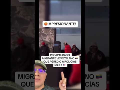 😠INMIGRANTE VENEZOLANO VOLVIÓ A SER ARRESTADO  EN NY