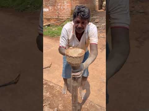 🪨ஸ்டோன் கப் - எப்படி செய்றாங்கன்னு பாருங்க⁉️😱 | Stone Cup🥣Making #stone #bowl #making #shorts