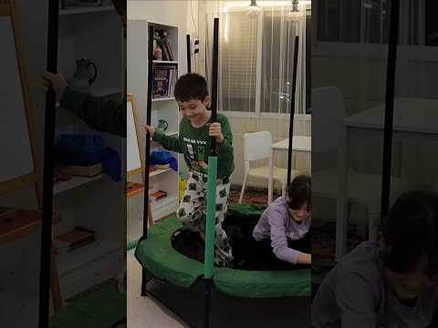 Eylül salona dev trambolin kurdu 😱😍🥳 #shorts #eylülündünyası #funkidsvideo