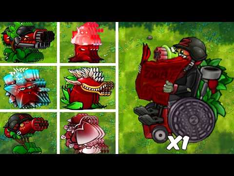 Pvz Fusion 2.2 Challenge - All Plants * 10 VS Ultimate Professor Z New Zombie