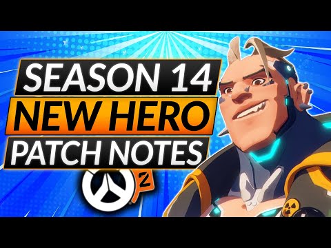 NEW HERO HAZARD! - SEASON 14 Full Patch Notes - Full Overview - Overwatch 2 Guide