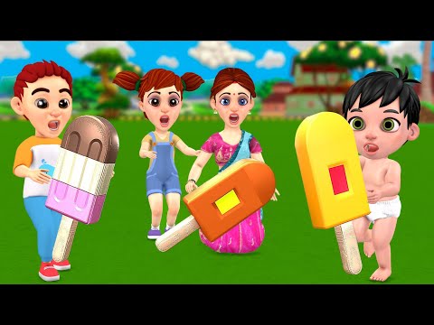 गर्मी मे आइसक्रीम Icecream cartoon pagal beta comedy video CS Bishtvines Full
