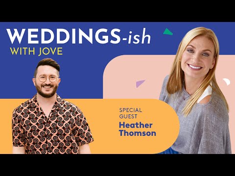 RHONY Alum Heather Thomson Skipped WHAT At Her Wedding? | Weddings-ish With Jove