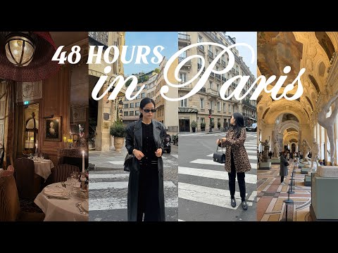 48 hours in Paris Vlog | things to do, new must try restaurant & a chatty life/wedding update!