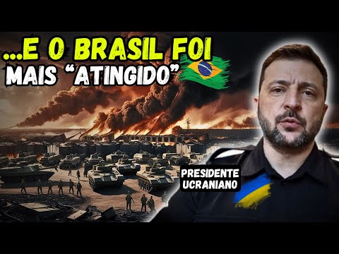 RUSSIA PESA A MÃO - - 597 DRONES E 26 M1SS3IS CONTRA UCRANIA - - MAS E O BRASIL?!