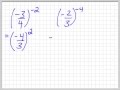 Understanding Negative Exponents