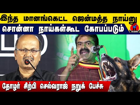 மானங்கெட்ட ஜென்மம் சீமானை நாய்னு சொன்னா நாய் கோபப்படும் | Thozhar Sirpi Selvaraj Latest Speech