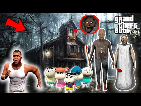 Franklin and Shinchan and his Friends Fight With Granny and Grandpa in gtav ! Amaan Ansari