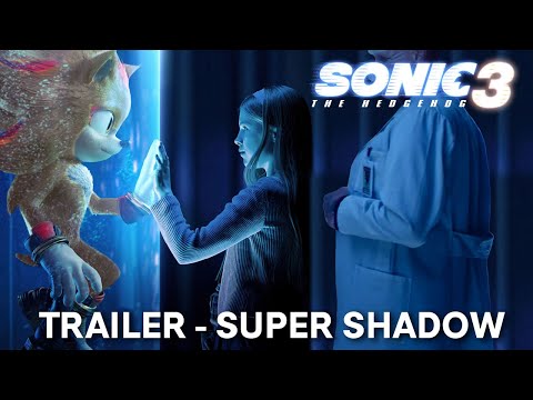 ¡EXCLUSIVA! SUPER SHADOW OFICIAL en SONIC 3 LA PELICULA - NUEVO TRAILER