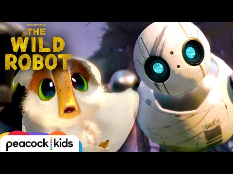 Are You My Mother? Roz Finds an Egg! | THE WILD ROBOT