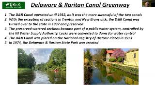 Canal Society of New Jersey Program Meeting, 5-16-2025