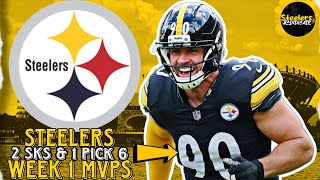 My Week 1 Steelers Game Mvps!!!!!!!!!!