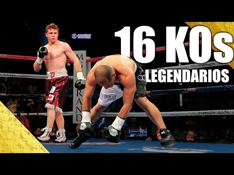 Canelo Álvarez 16 KNOCKOUTS BRUTALES antes de sus 21 años