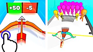 Bow Smash Archery King - Archery Arrow Smash Run - All Levels iOS Android GamePlay #6