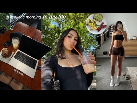 a realistic morning in my life trying to stay productive