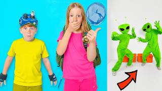 Nastya and friends star in a hilarious alien adventure story.