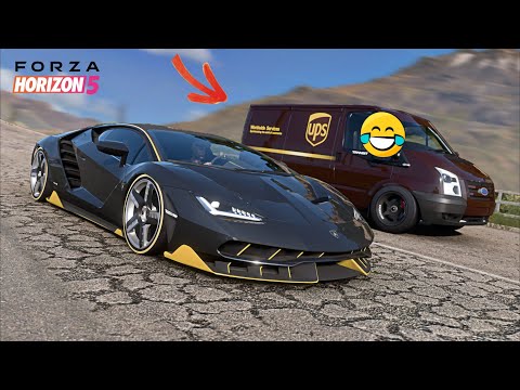 FORZA HORIZON 5 - Je RIDICULISE les gens en ONLINE avec ce VEHICULE IMPROBABLE ! (secret)