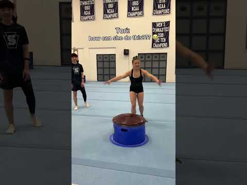 women try men’s gymnastics 🤯 #gymnastics #gymnast #challenge