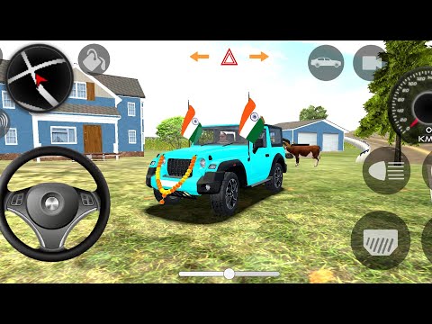 Dollar (~Song~) Modified Mahindra  Thar😈💀|| Indian Cars Simulator 3D | Android Gameplay |