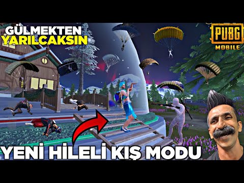 YENİ HİLELİ KIŞ MODU 😳%1.000.000 GÜLMEK GARANTİ 😂 PUBG MOBİLE KOMİK MONTAJ