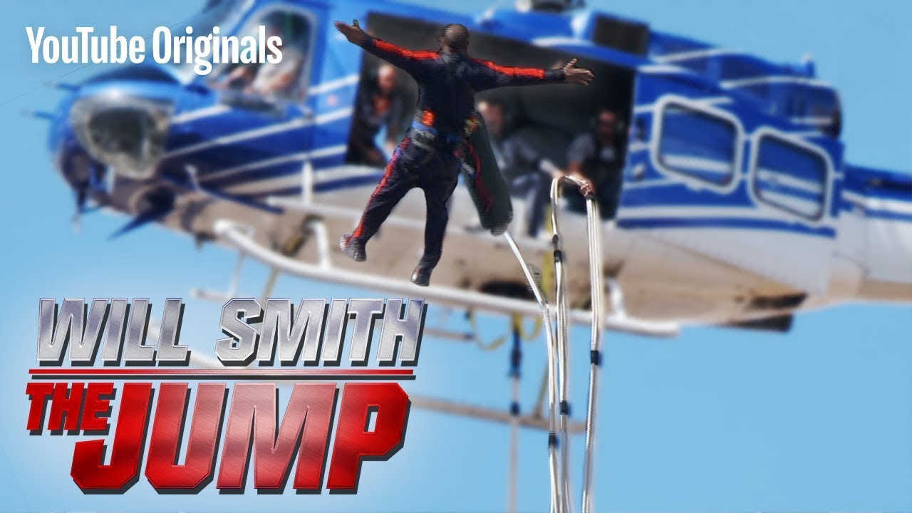 Will Smith Bungee Jumps Into the Grand Canyon on his 50th Birthday