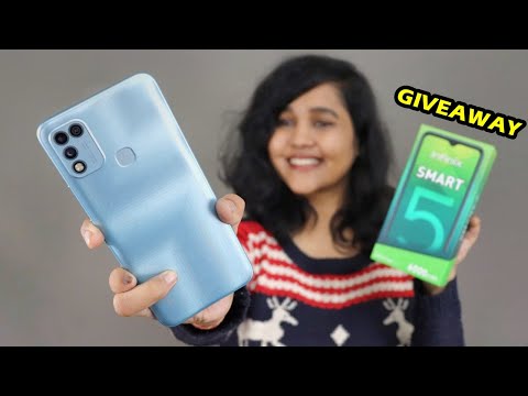 (ENGLISH) Infinix Smart 5 Unboxing & First Impression * GIVEAWAY *