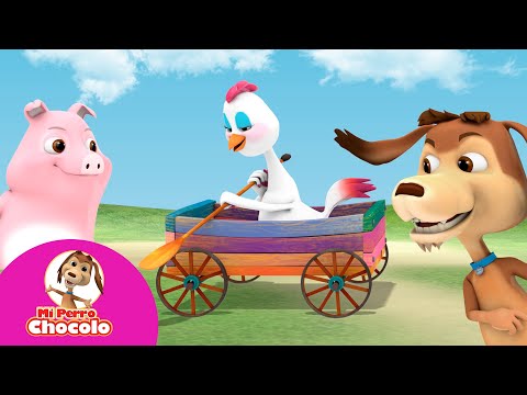 GALLINA TURULEKA  🐶 MI PERRO  CHOCOLO | CANCIONES INFANTILES | MÚSICA PARA JUGAR ♫