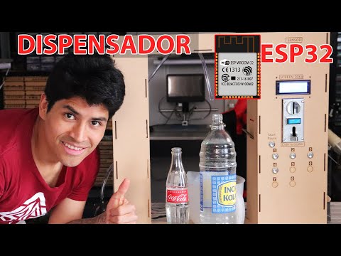 COMO hacer tu PROPIO DISPENSADOR de AGUA con ESP32