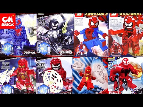 Lego Spiderman Minifigure Collection Ep1 Unoffical Lego