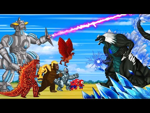 Giant Indominus, Triceratops, KONG &GODZILLA Empire: Who's Dinosaur Pregnant? MECHAGODZILLA Aventure