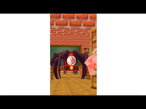 CHOO CHOO CHARLES - Monster School Minecraft Animation #shorts