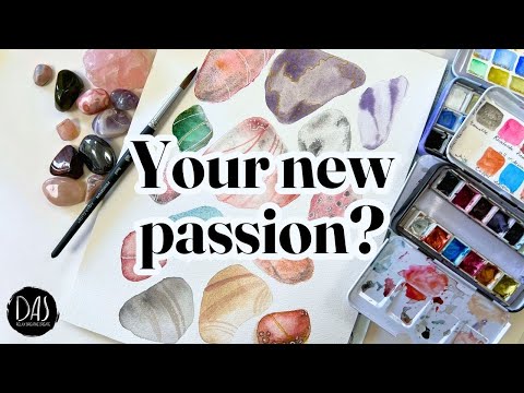 Watercolor is pure therapy! Start painting and find your new passion