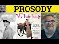 Understanding Prosody in Language and Poetry