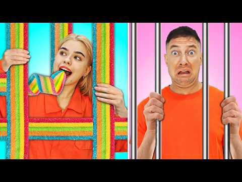 How to Sneak Candy into Jail! Genius Food Hacks and Hilarious Moments by Crafty Hype