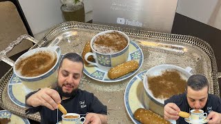 سحلب سحلب 🤤اطيب وأسهل مشروب دافئ للشتا🌨️بتعملو بأسهل مكونات وصفة لذيذة و طيبة و بتدفي 😋😋