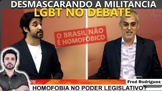 O MILITANTE FICOU PERDIDO NO DEBATE! Destruindo os Argumentos da MIlitância LGBT!