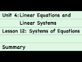 Plant Growth and Systems of Equations