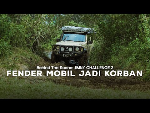 BTS JIMNY CHALLENGE 2: Mobil Ngehantam Batu